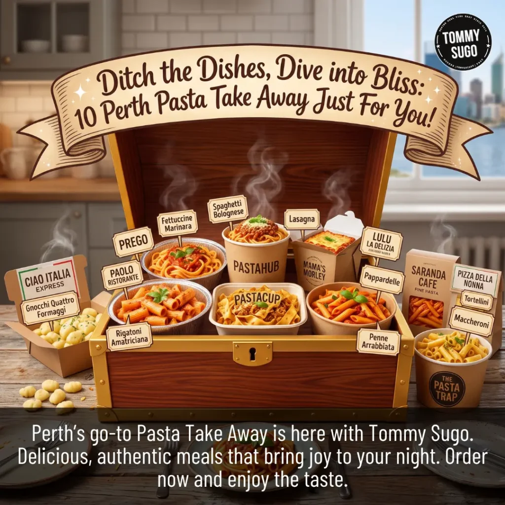 Ditch the Dishes, Dive into Bliss 10 Perth Pasta Take Away Just For You!