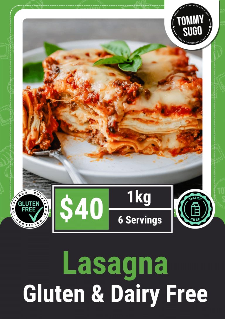 Lasagna Gluten & Dairy Free