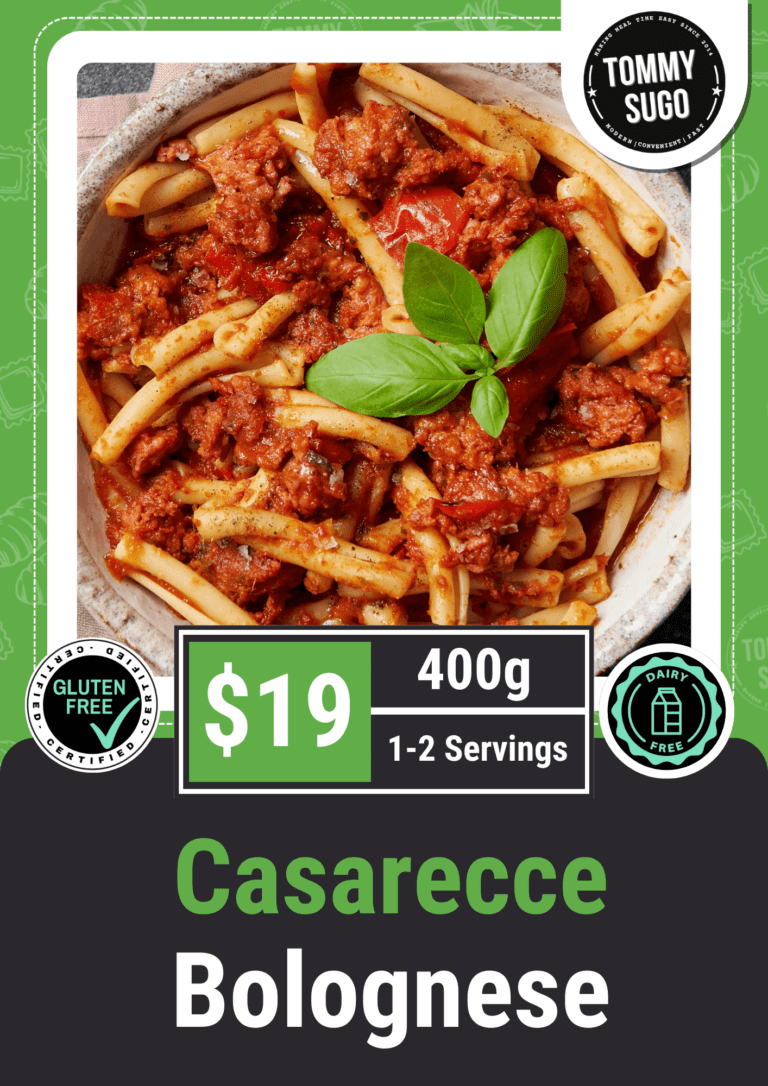 Casarecce Bolognese