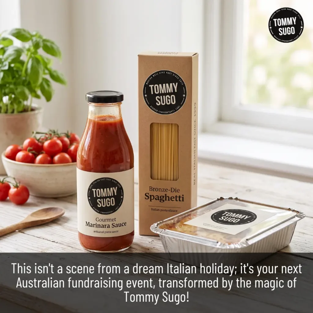 25 Delicious Dishes for Your Next Australian Fundraising Event How Tommy Sugo Can Help!