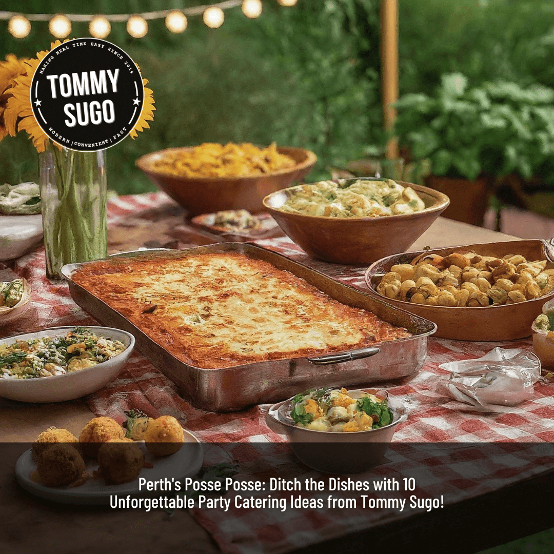 10 Fantastic Party Catering Tips Ditch the Dishes Tommy Sugo