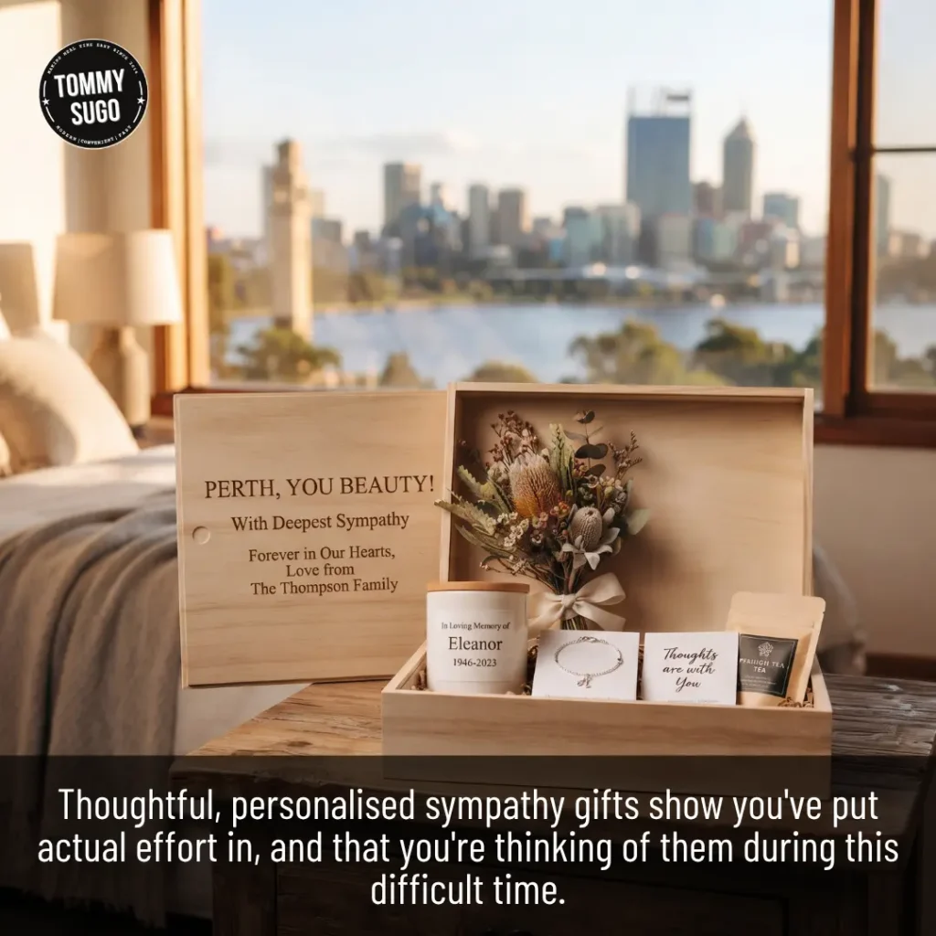 Perth, You Beauty! When Words Fail, Let Best Personalised Sympathy Gifts Speak Volumes