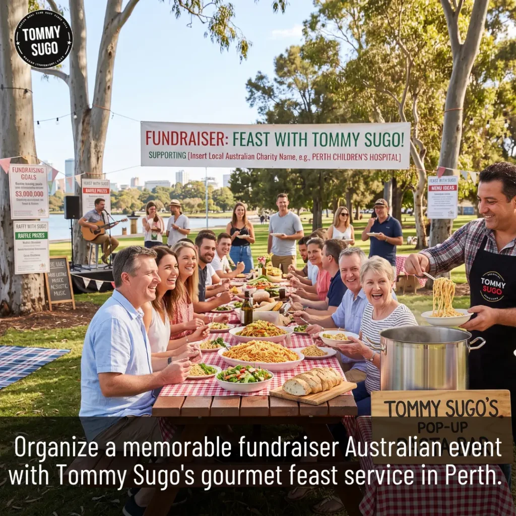 Fundraiser Australia Feast with Tommy Sugo!