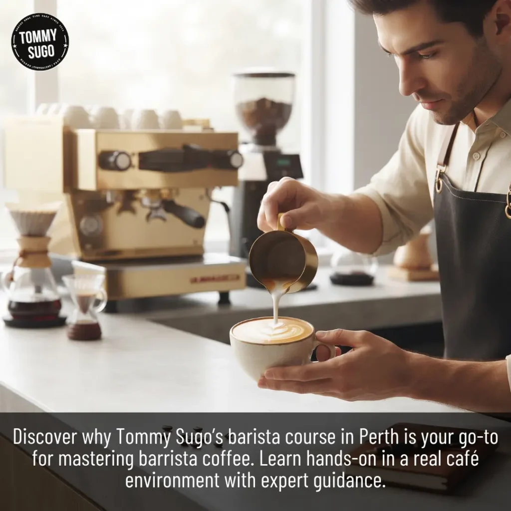7 Reasons Why Tommy Sugo’s Barista Course Master Barrista Coffee Brewing Techniques