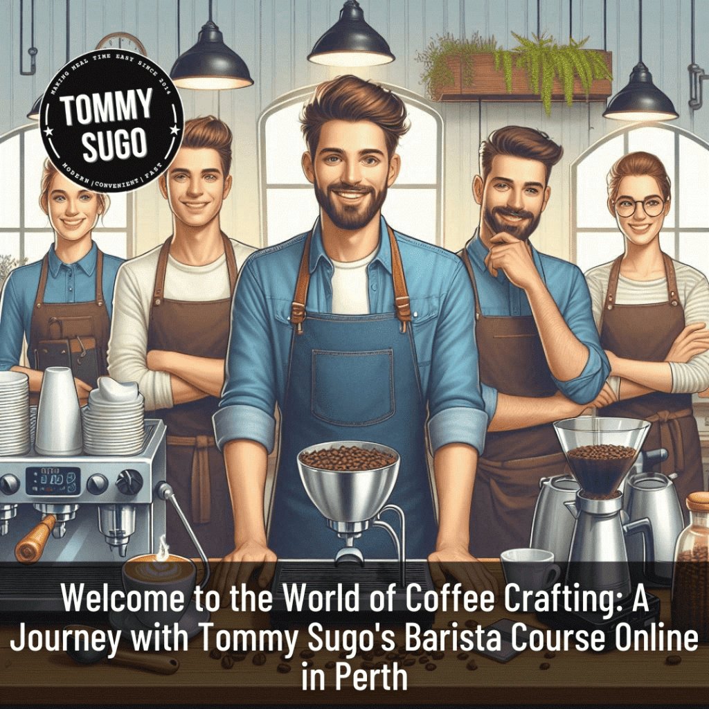 Tommy Sugo's Barista Course Online in Perth