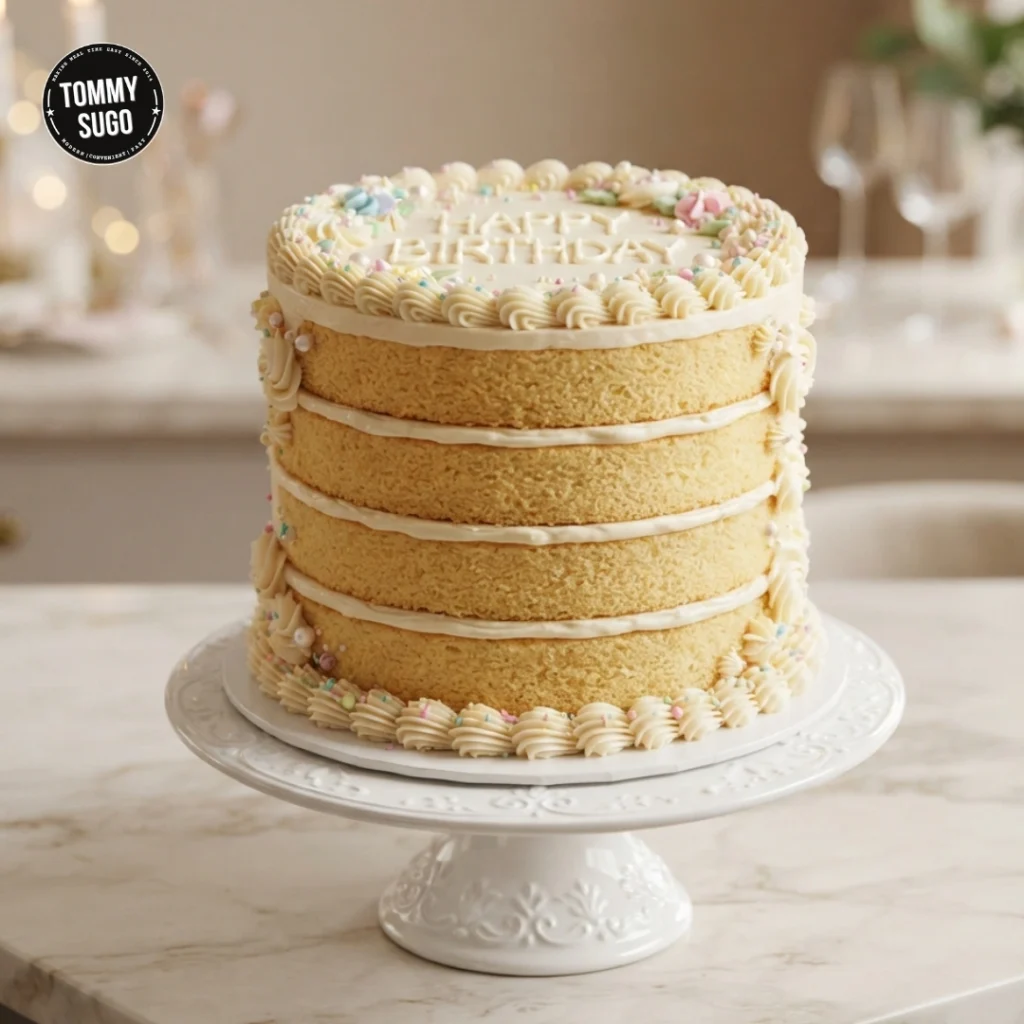 Gluten Free Dairy Free Birthday Cake