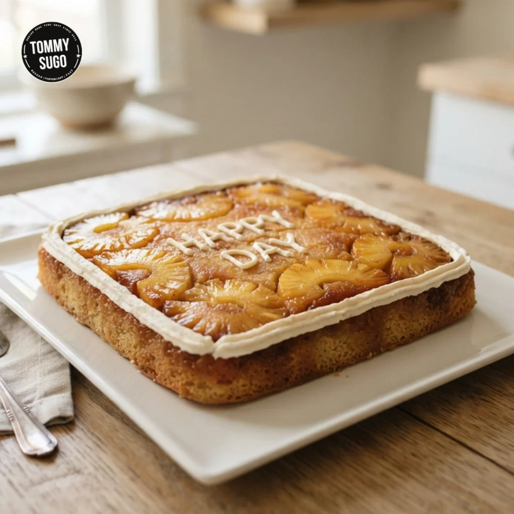 Gluten Free Dairy Free Pineapple Cake