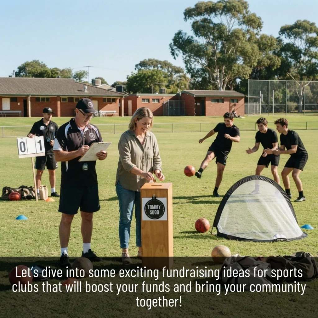 Fundraising Ideas for Sports Clubs include community activities that bring players and supporters together