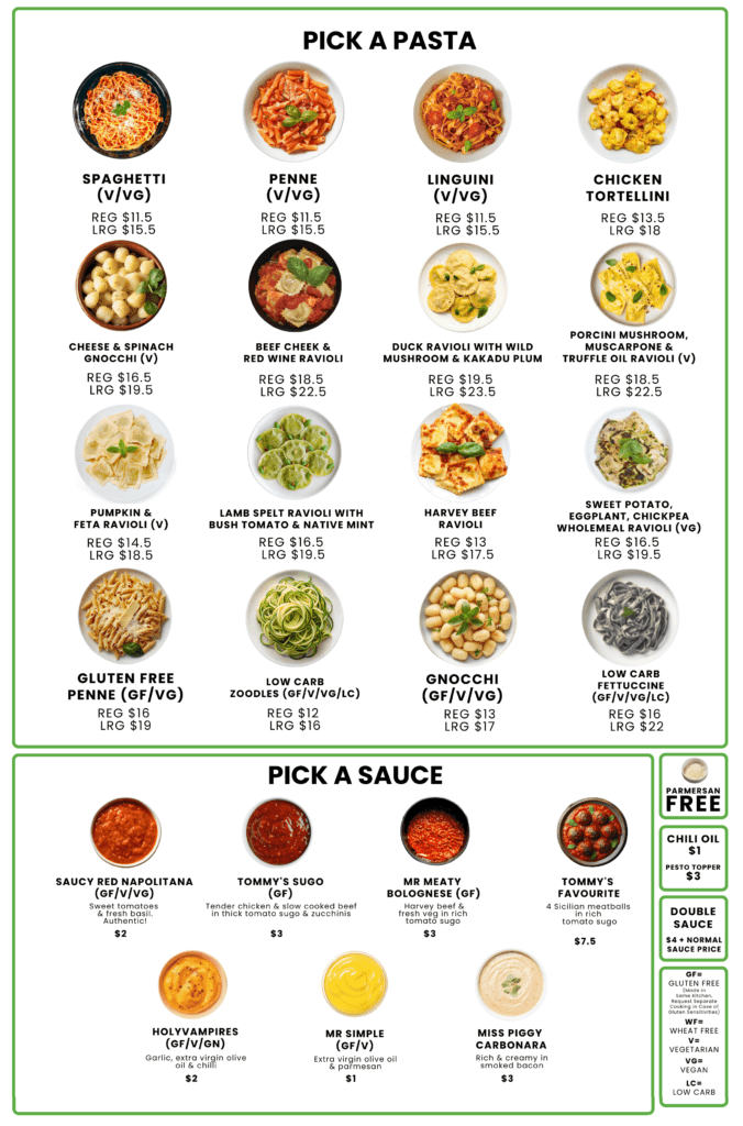 Nedlands Menu 2025 New 1