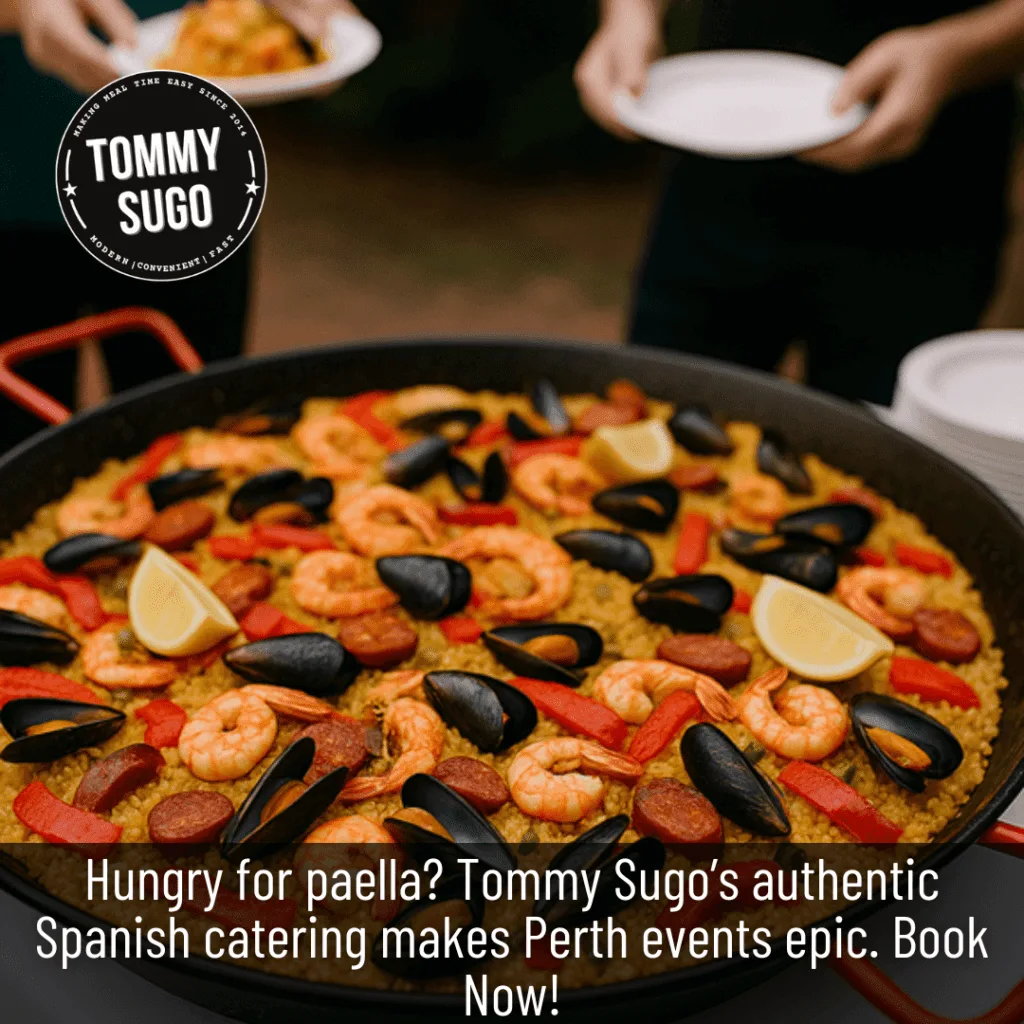a paella