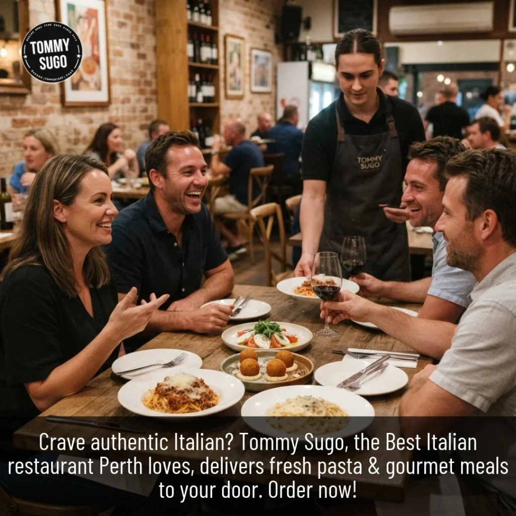Best Italian Restaurant Perth serving fresh pasta and gourmet meals for an authentic dining experience
