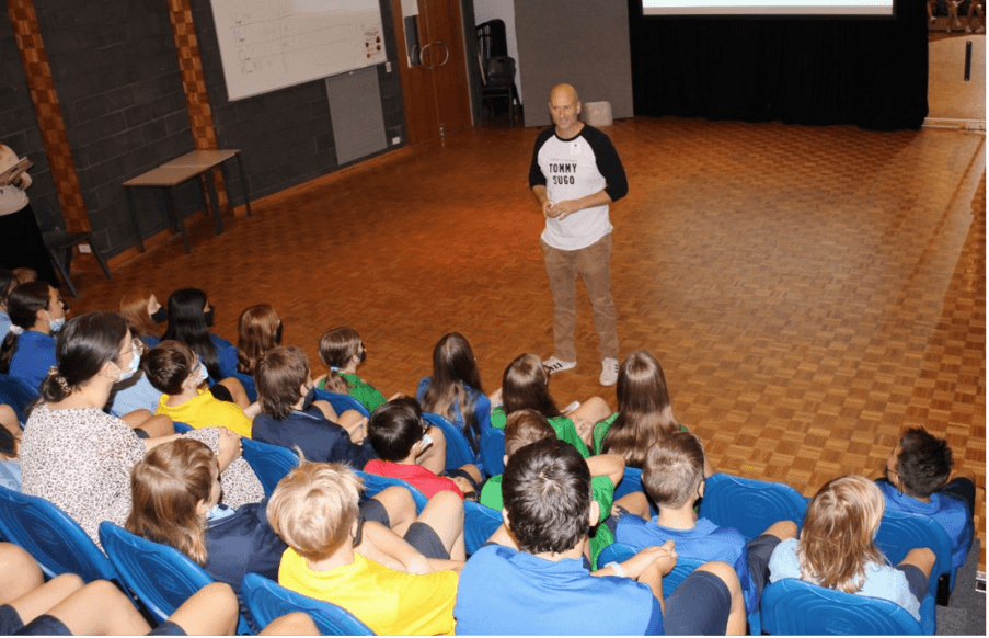 Tommy Sugo School Shark Tank Presentation Incursion