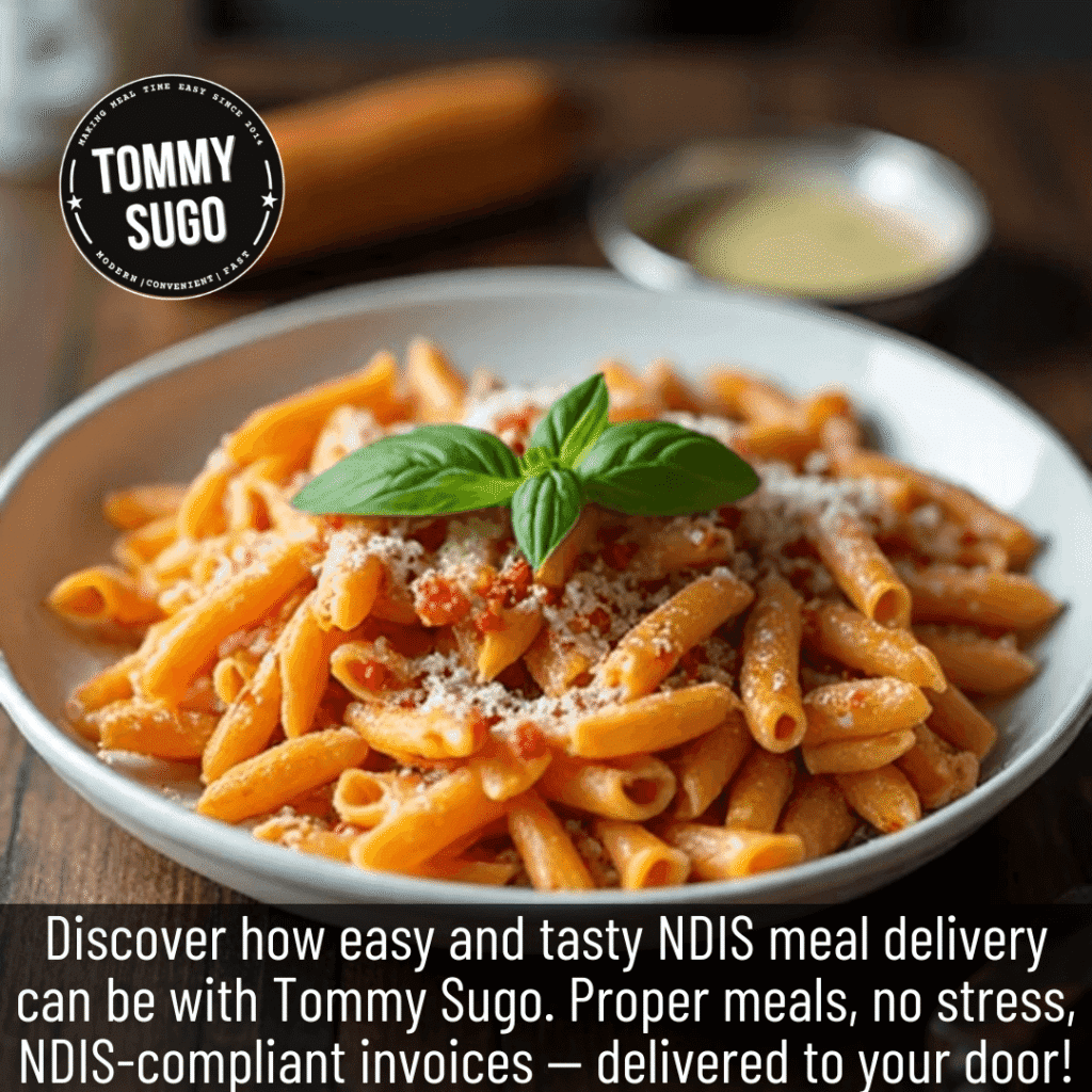 NDIS meal delivery made delightfully simple with Tommy Sugo