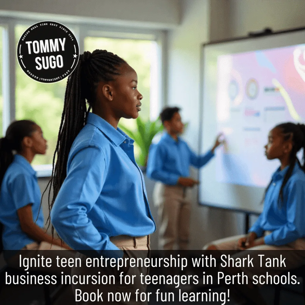 Shark Tank Business Incursion for Teenagers Inspires Perth