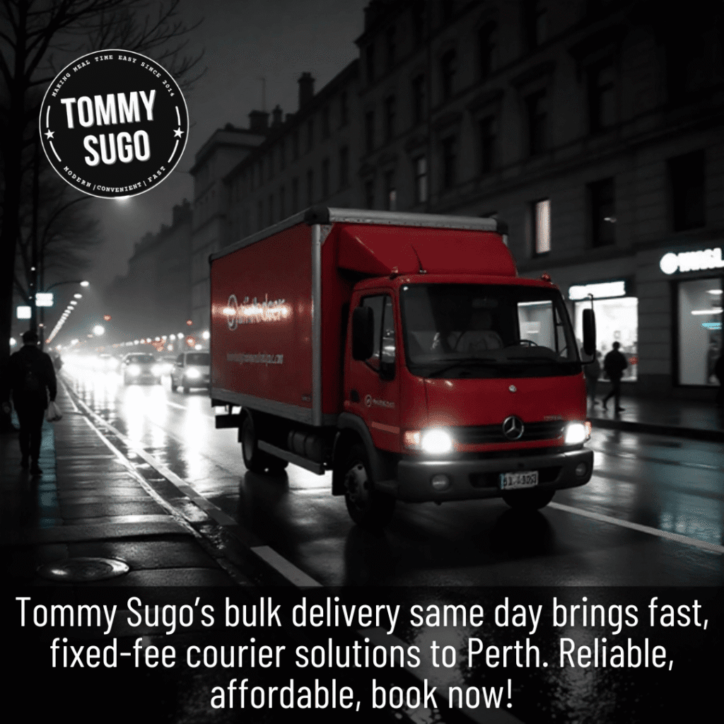Bulk Delivery Same Day Perth Best Rated Courier Team