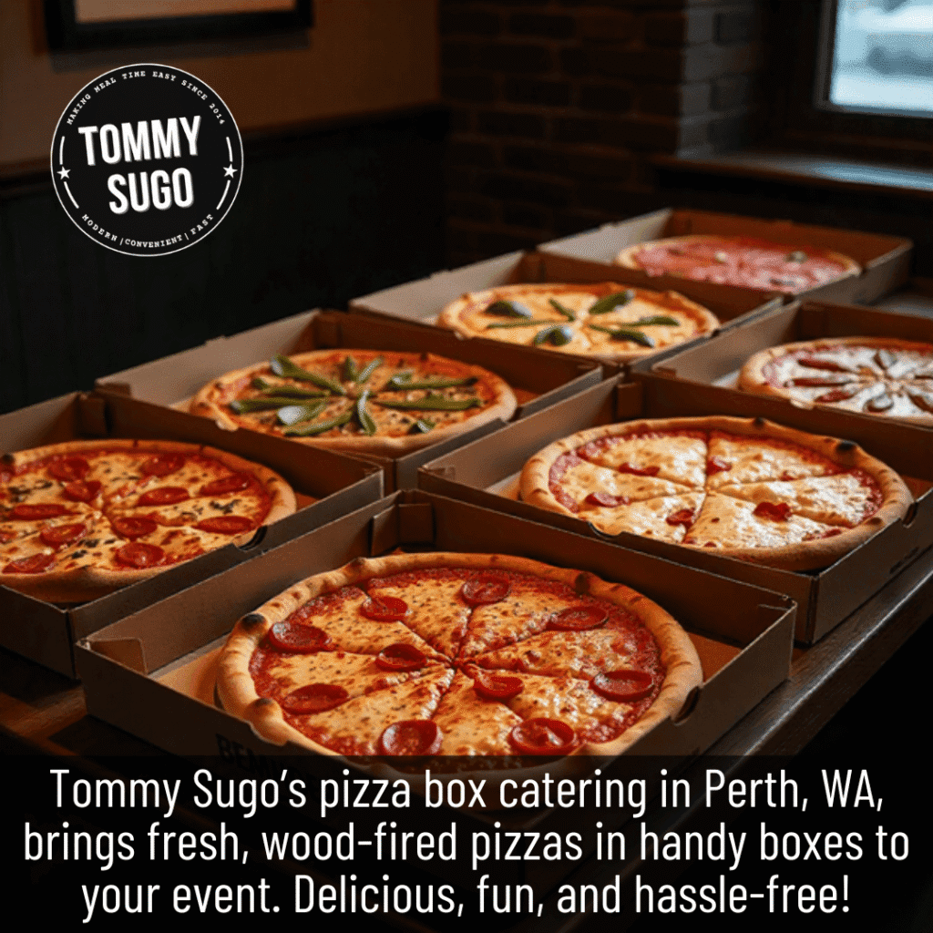 Pizza Box Catering Sparks Excitement at Perth Gatherings