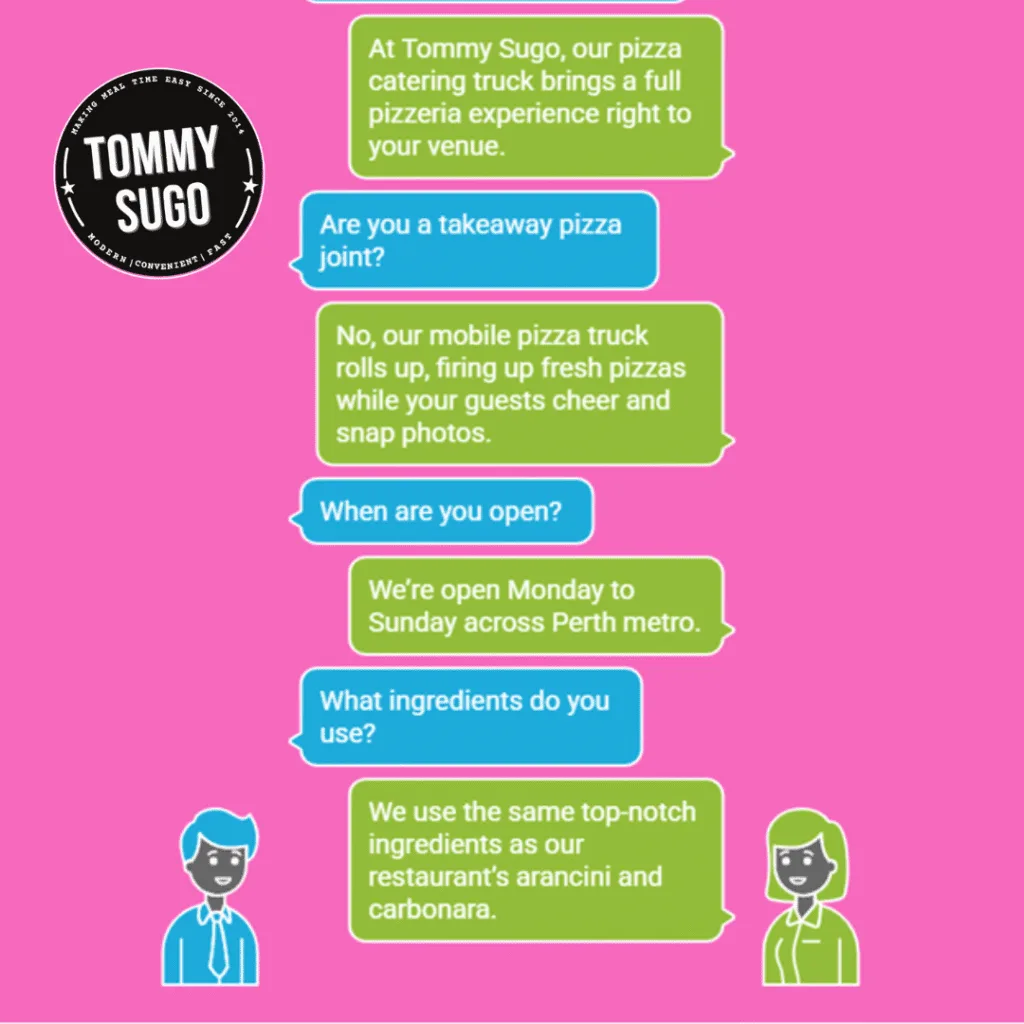 pizza catering truck