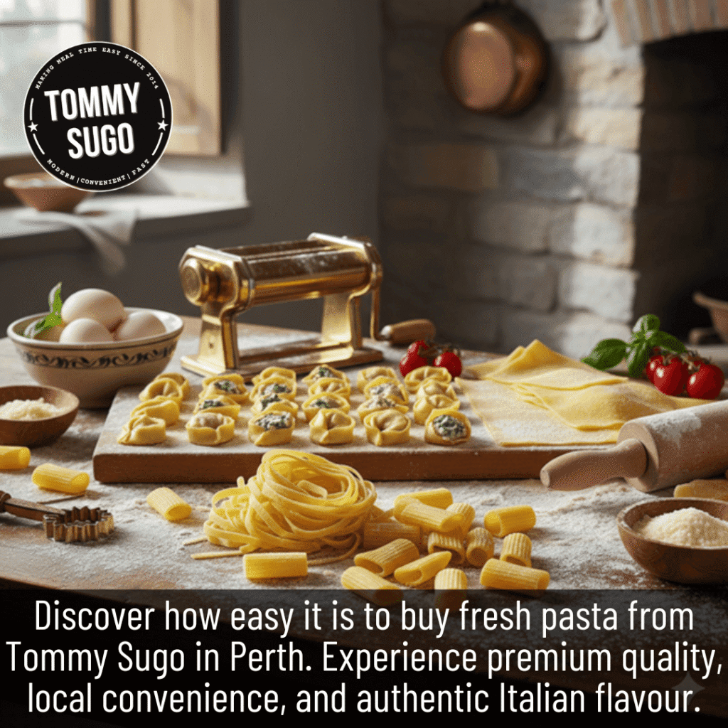 Buy fresh pasta and Enjoy this Excellent Guide to Tommy Sugo