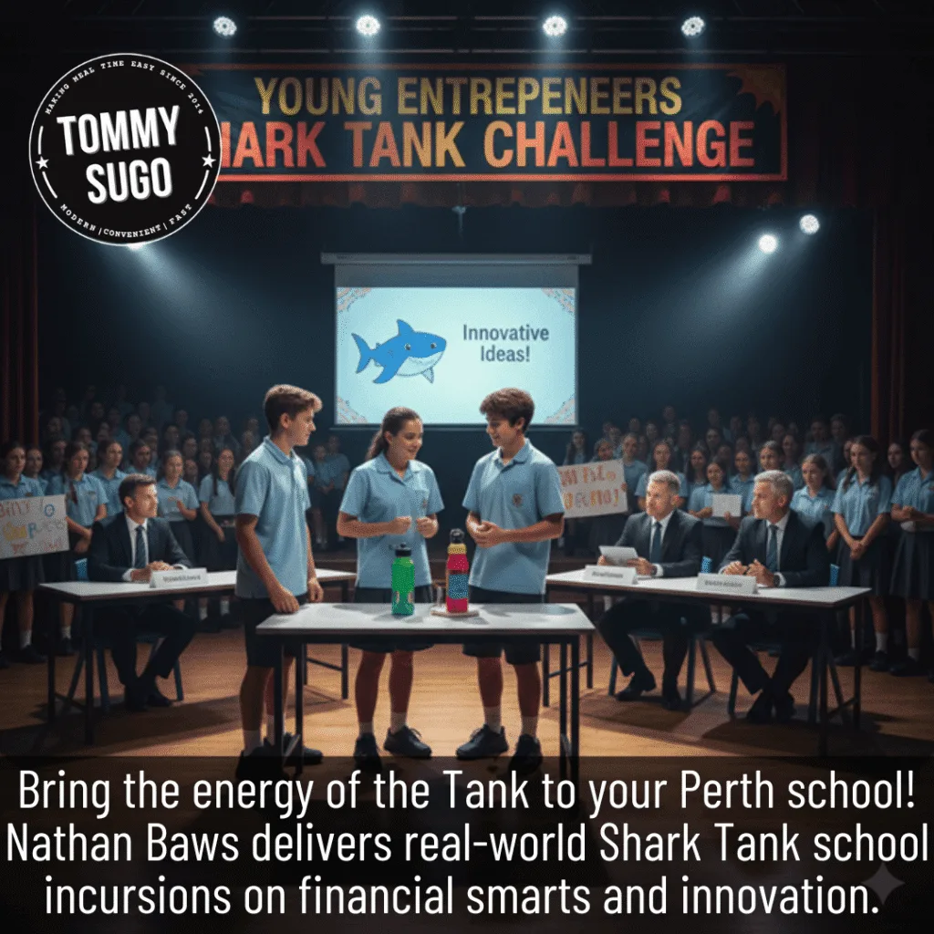 Shark Tank school incursions Create a Powerful Perth Impact