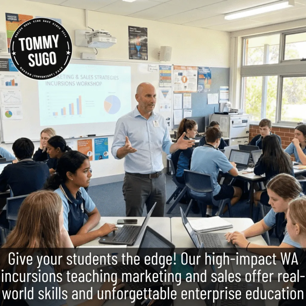 WA incursions teaching marketing and sales to Boost Skills