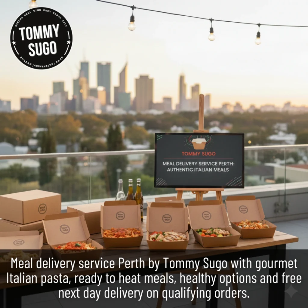 Meal Delivery Service Perth Authentic Italian Meals with Tommy Sugo