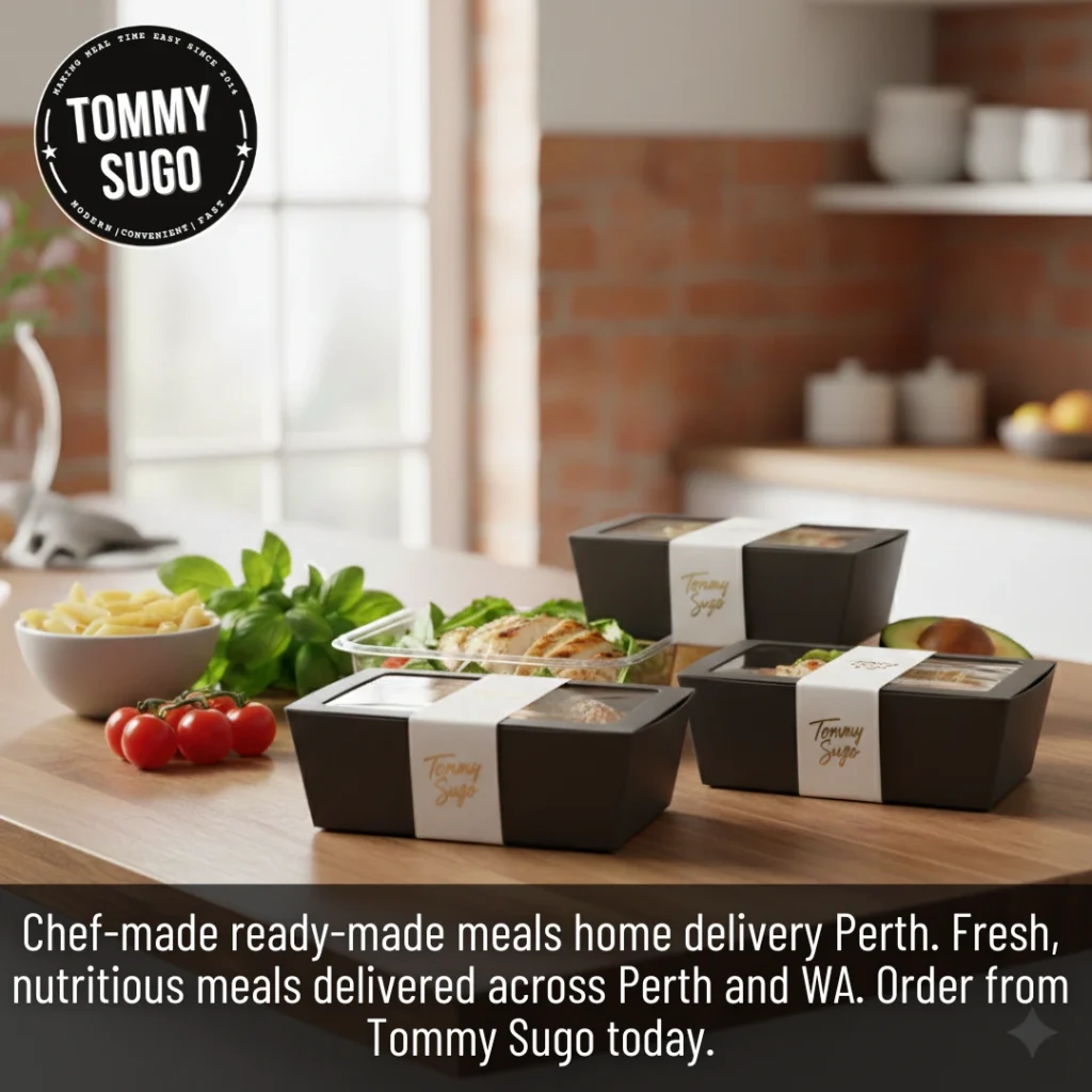Ready-made Meals Home Delivery Perth Fresh, Chef-made Meals from Tommy Sugo