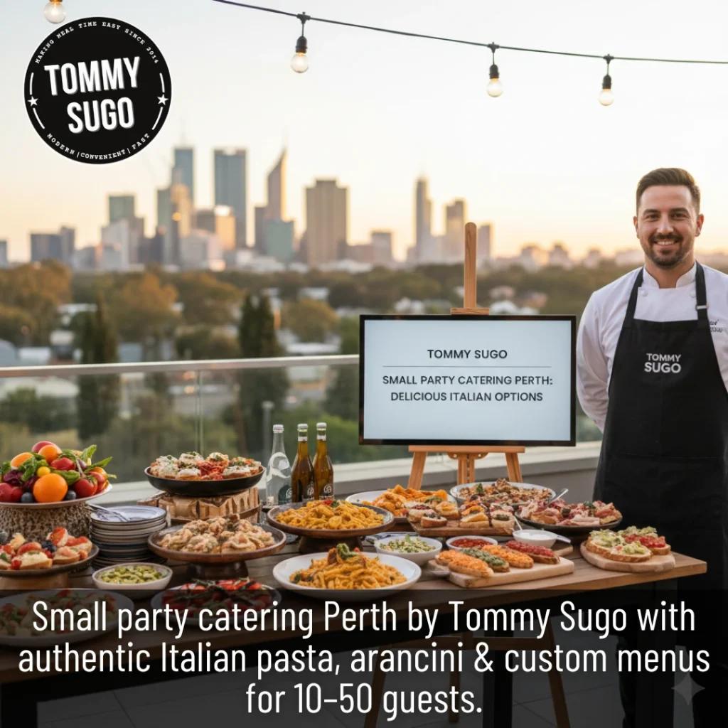 Small Party Catering Perth Delicious Italian Options with Tommy Sugo
