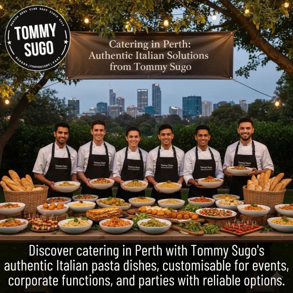 Catering in Perth: Authentic Italian Solutions from Tommy Sugo