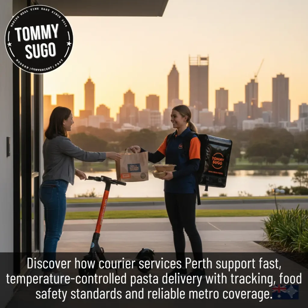 Courier Services Perth Fresh, Reliable Food Delivery for Tommy Sugo