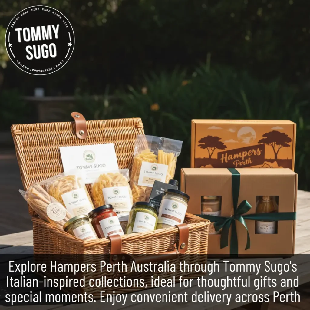 Discovering Hampers Perth Australia Tommy Sugo's Gourmet Gift Solutions