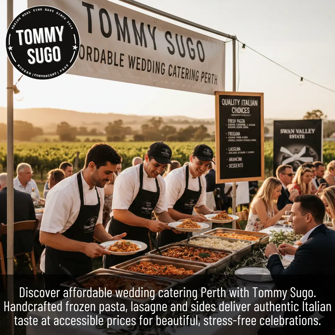 Affordable Wedding Catering Perth | Tommy Sugo Italian