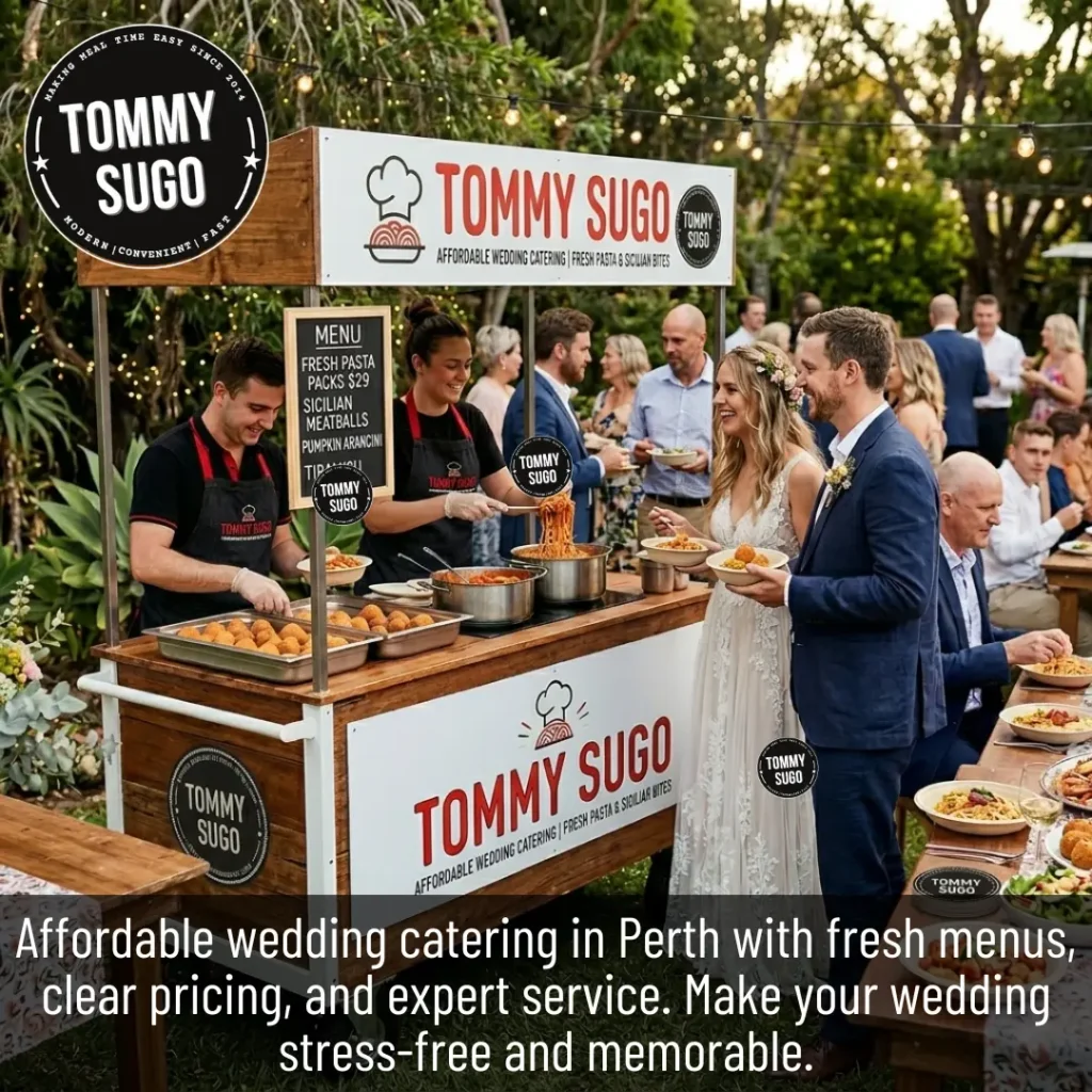 Affordable Wedding Catering with Tommy Sugo