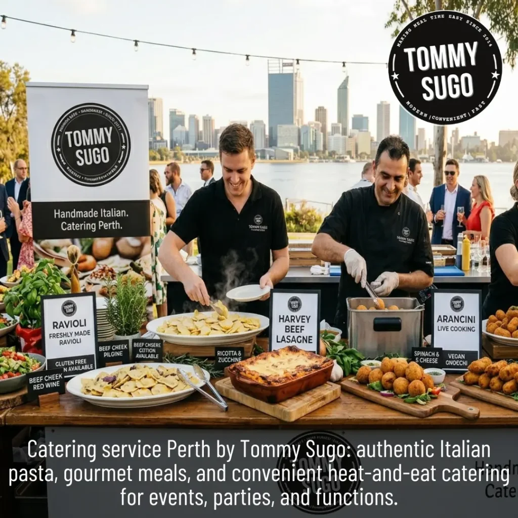 Catering Service Perth Authentic Italian Solutions from Tommy Sugo