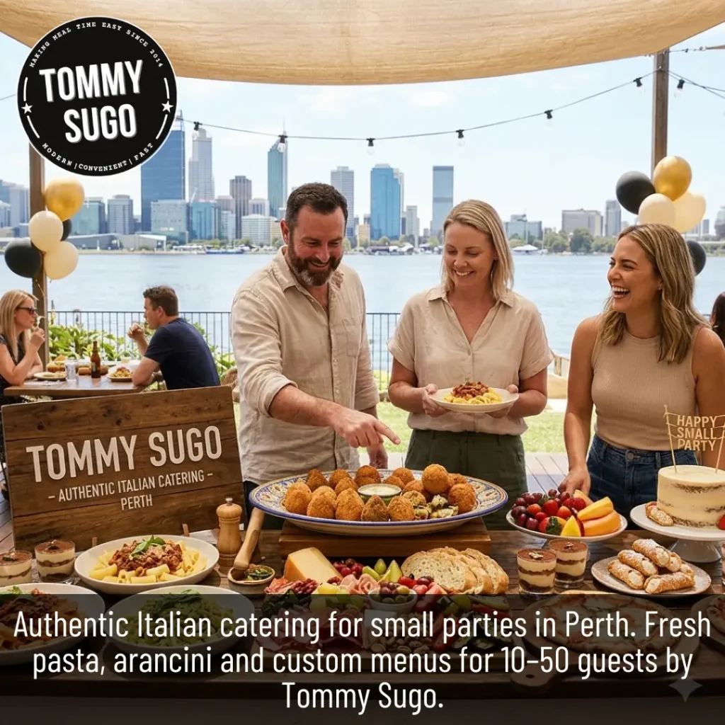 Catering for Small Parties in Perth Authentic Italian Solutions from Tommy Sugo