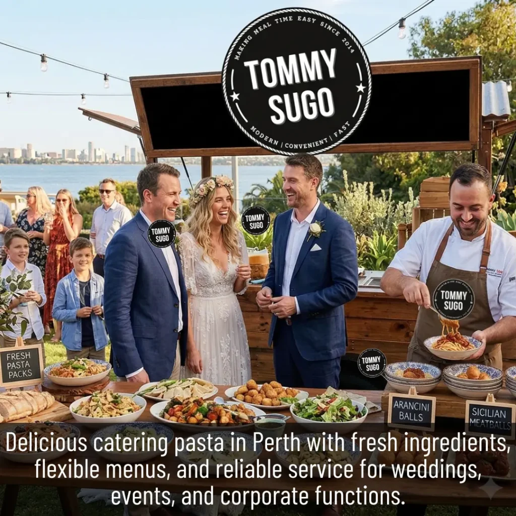 Catering wedding Tommy Sugo Perth's Premier Choice