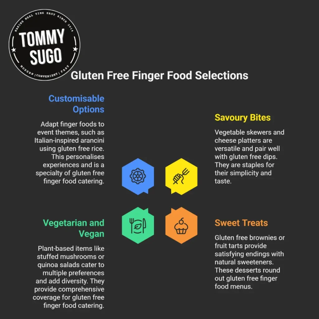 gluten free finger food catering
