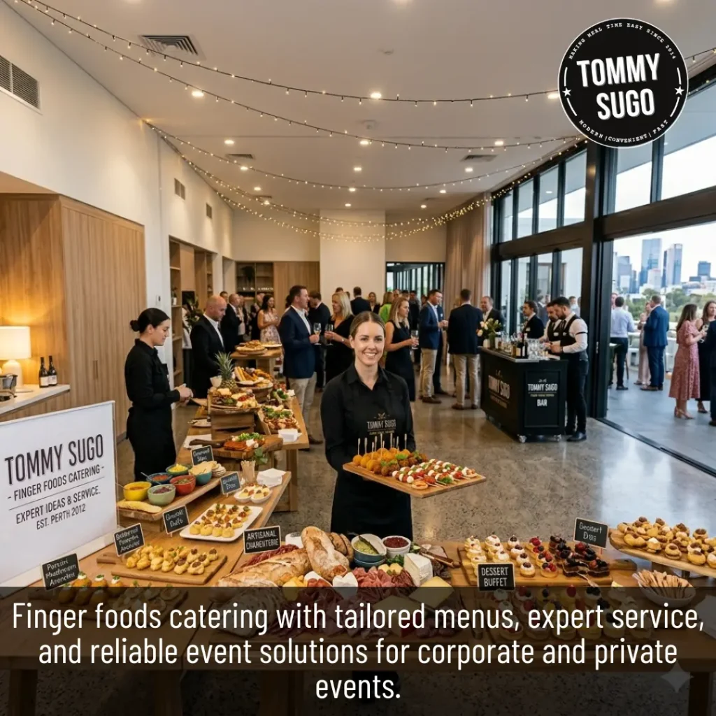 Finger Foods Catering Expert Ideas and Service from Tommy Sugo
