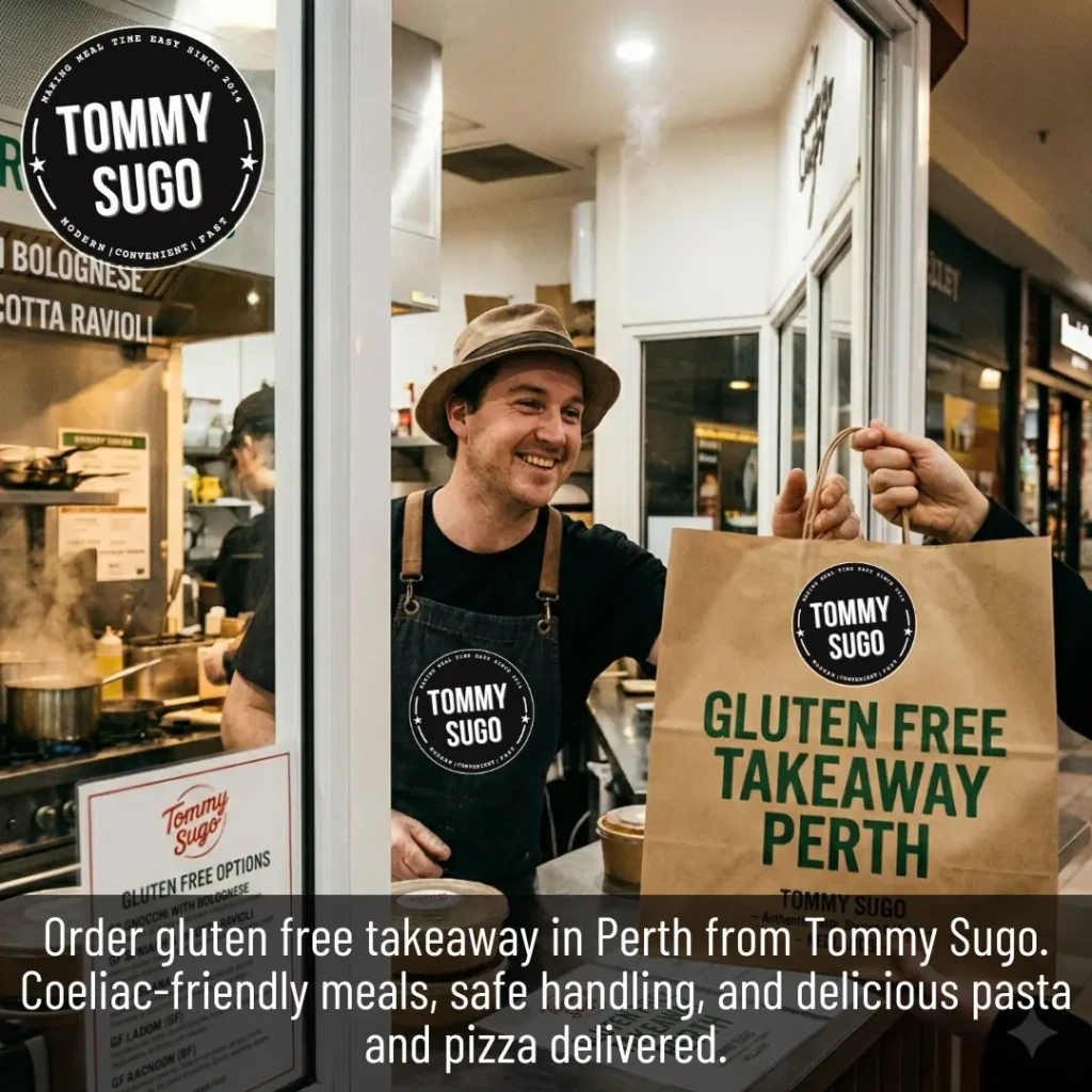 Gluten Free Takeaway Perth from Tommy Sugo