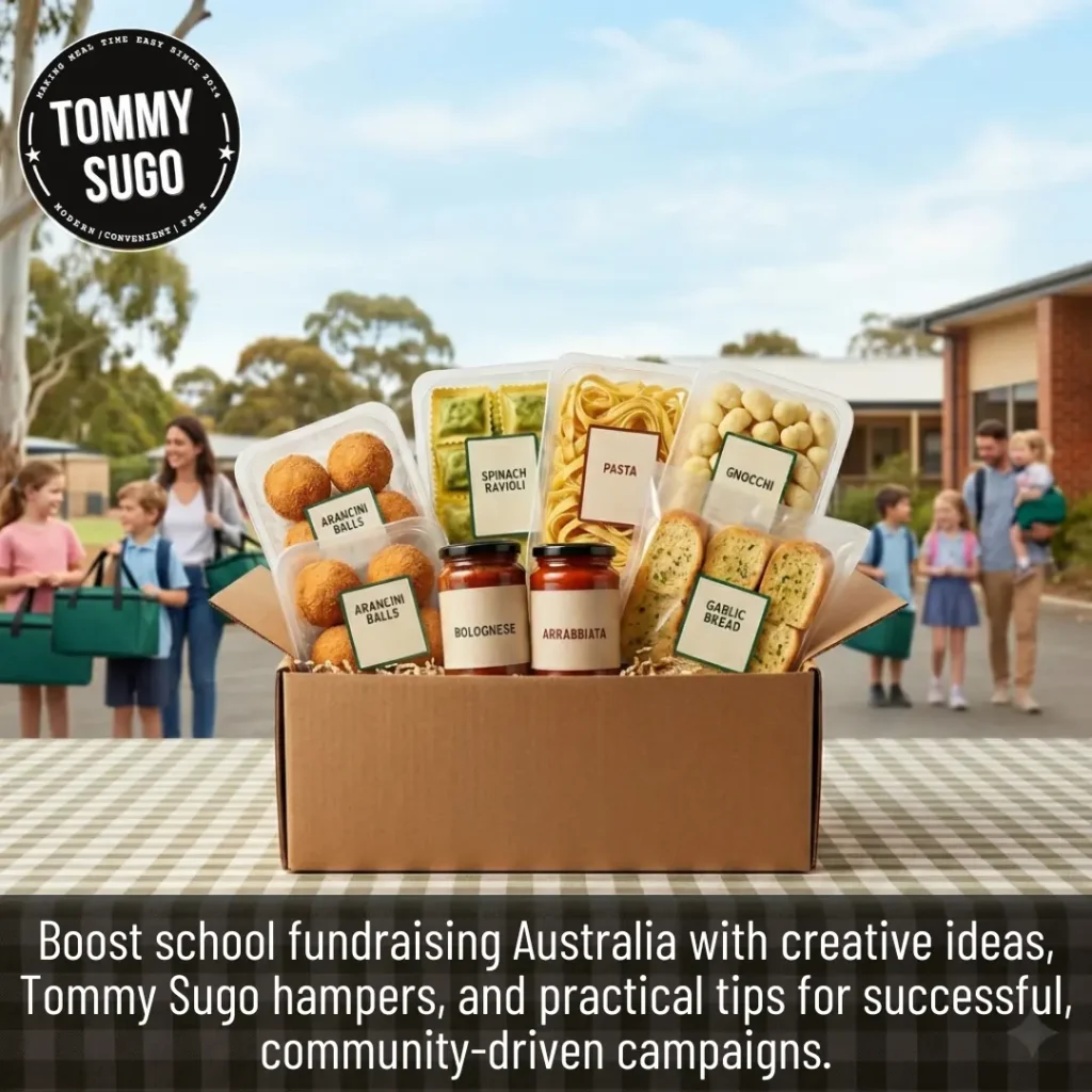 School Fundraising Australia Practical Ideas and Tommy Sugo Hampers to Boost Your Appeal