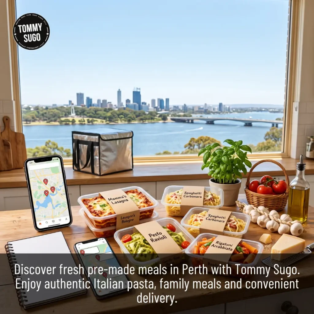 Pre-Made Meals in Perth Fresh Italian Flavour Delivered by Tommy Sugo