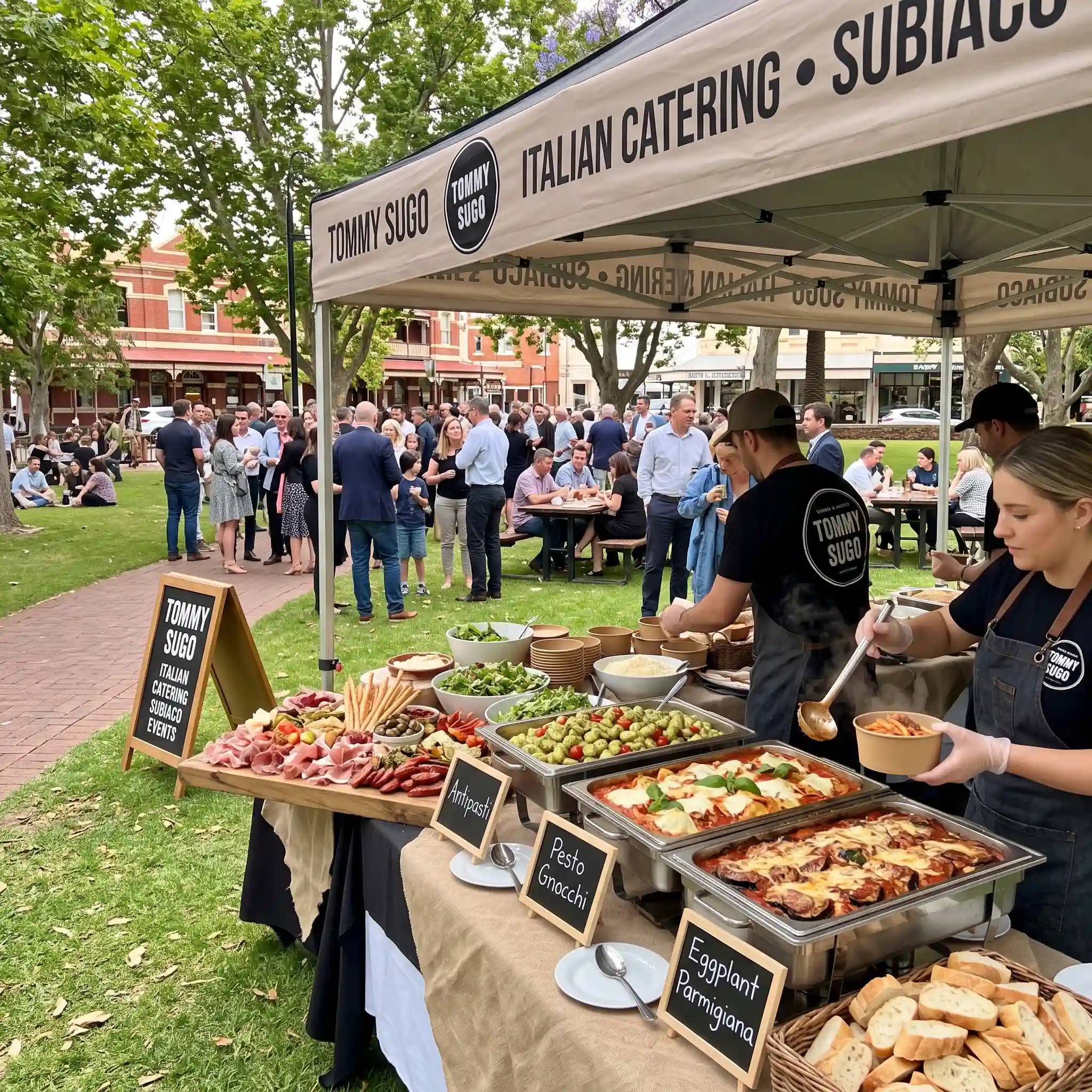 Tommy Sugo Italian catering in Subiaco