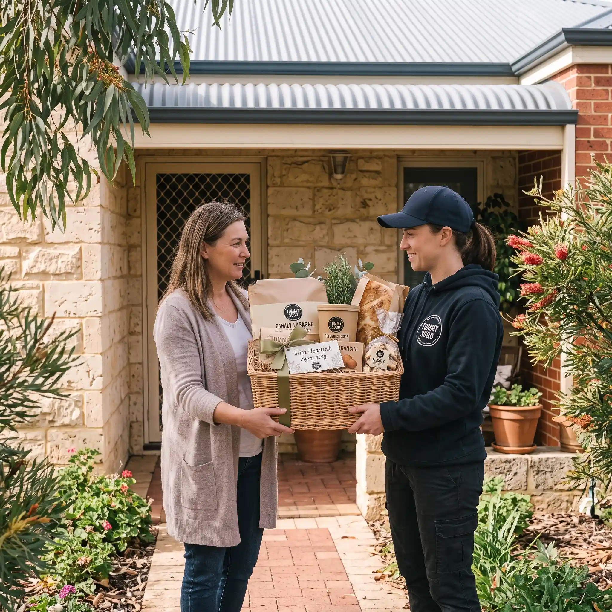 Tommy Sugo sympathy gift delivery in Perth